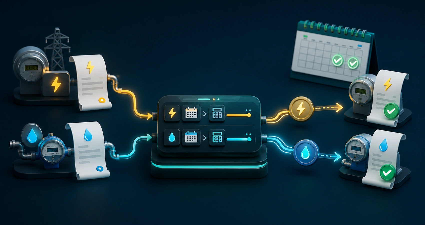 DomiPay product workflow illustration